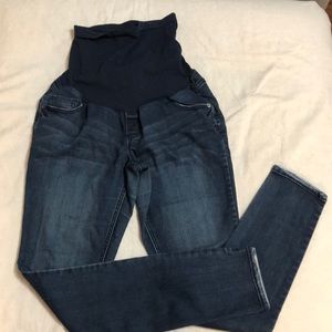 Maternity Dark blue jeans